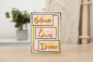 Crafter's Companion Metal Die - Dreamy Sentiments