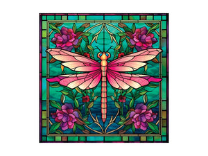 Crafter’s Companion Printed Acetate - Stained Glass Effect Squares