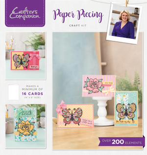 Crafters Companion Monthly Craft Kit - Paper Piecing