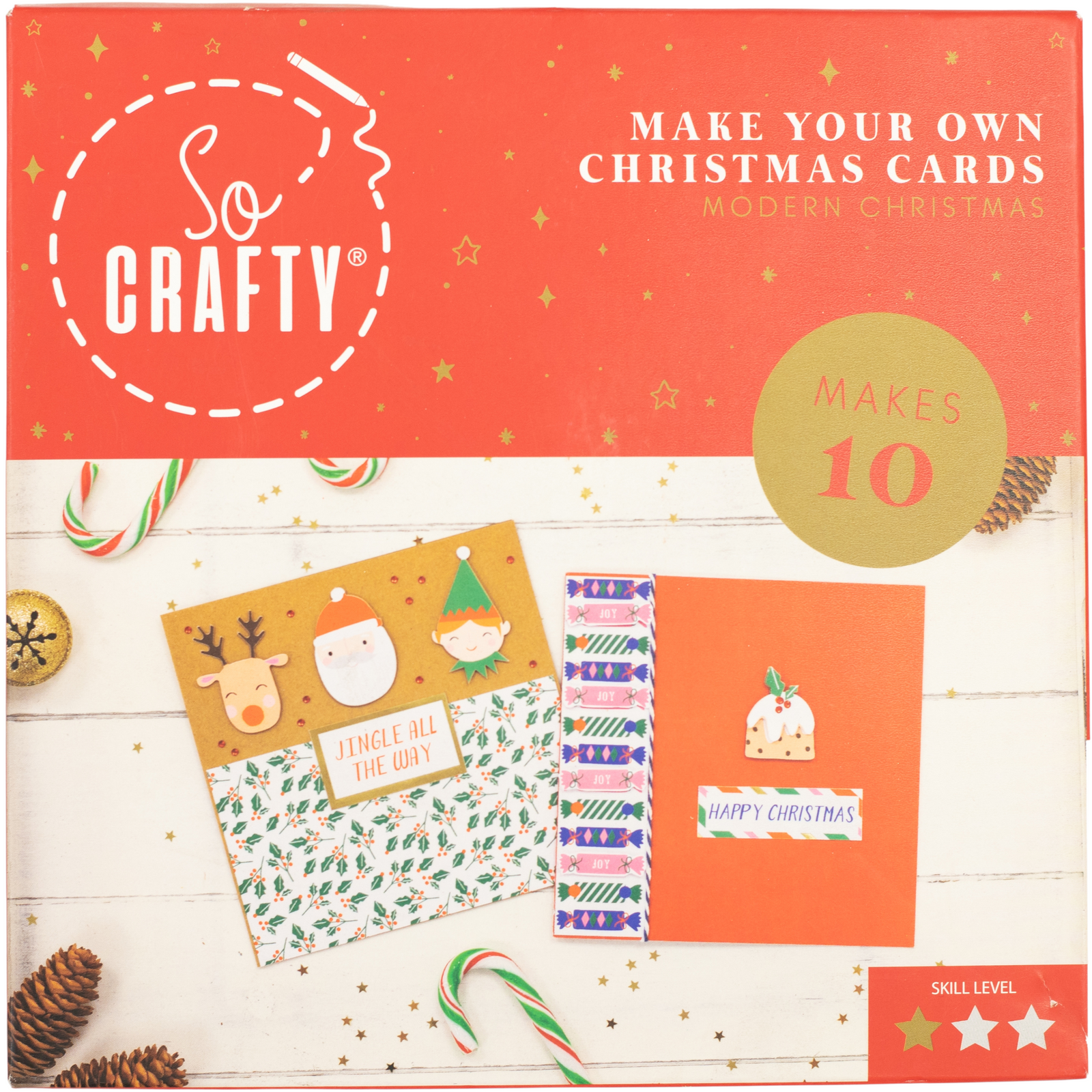 So Crafty – Christmas – Card Making Kit - Characters