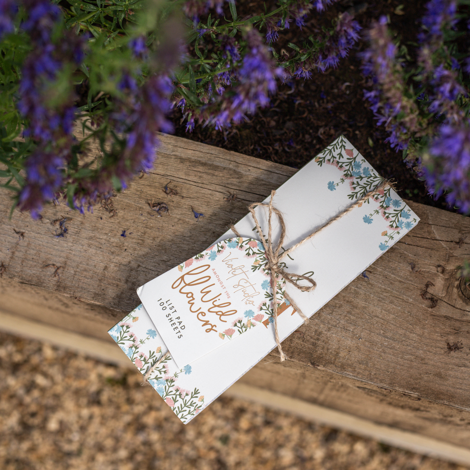 Violet Studio - List Pad - Amongst The Wildflowers