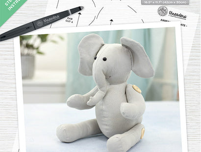 Threaders Animal Template - Elephant