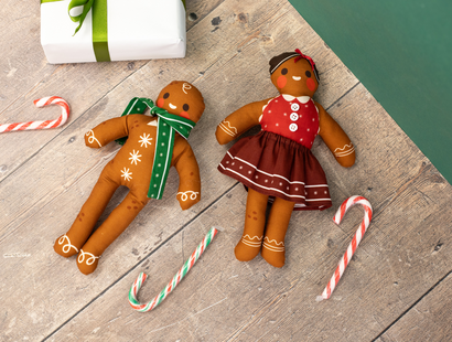 Threaders - Gingerbread Man & Gingerbread Woman Kit