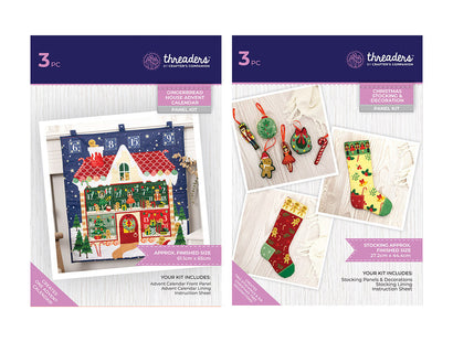 Threaders Christmas Panel Kit Collection