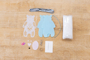 Threaders Keyring Kit - Bear