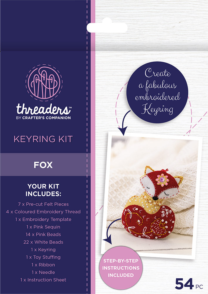 Threaders Keyring Kit - Fox