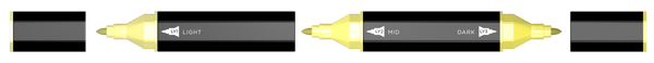 Spectrum Noir TriBlend Markers - Light Yellow Blend