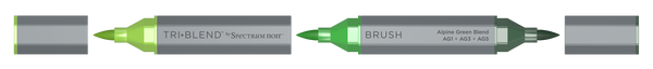 SN-TriBlend Brush-Alpine Green Blend