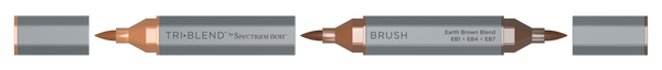 SN-TriBlend Brush-Earth Brown Blend