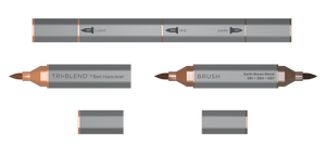 SN-TriBlend Brush-Earth Brown Blend