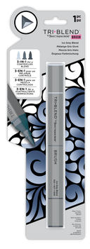 SN-TriBlend Brush-Ice Grey Blend