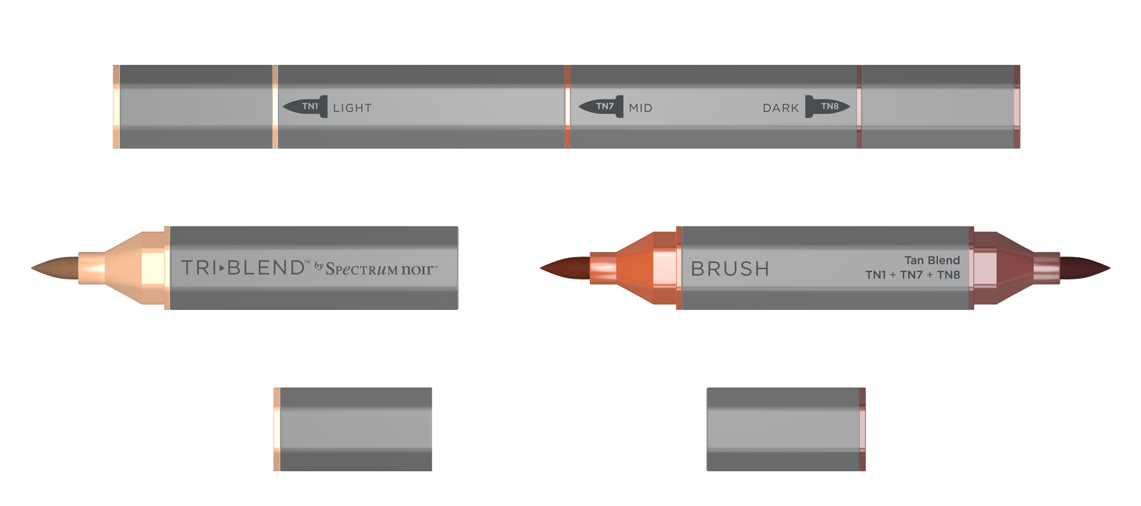 SN-TriBlend Brush-Tan Blend