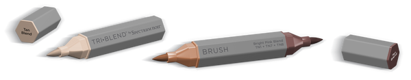 SN-TriBlend Brush-Tan Blend