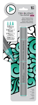 SN-TriBlend Brush-Green Turquoise Blend