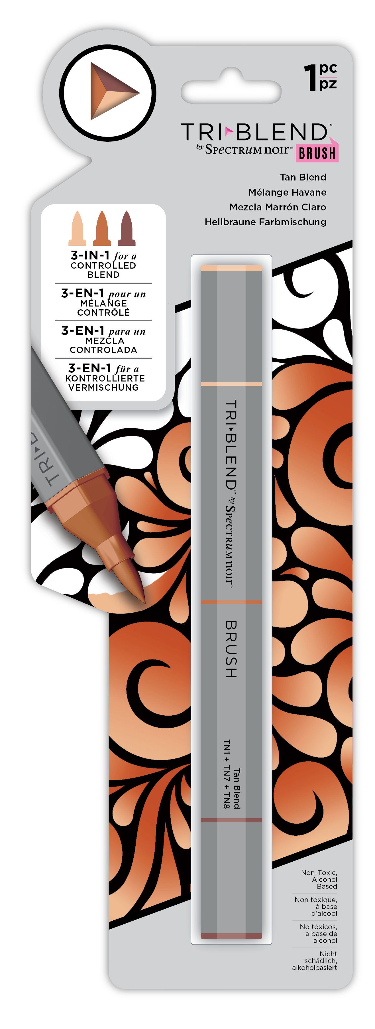 SN-TriBlend Brush-Tan Blend