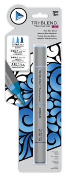 SN-TriBlend Brush-True Blue Blend