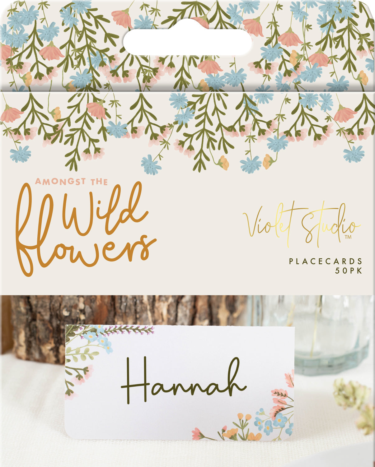 Place Cards - Amongst The Wildflowers - 50pk - Violet Studios