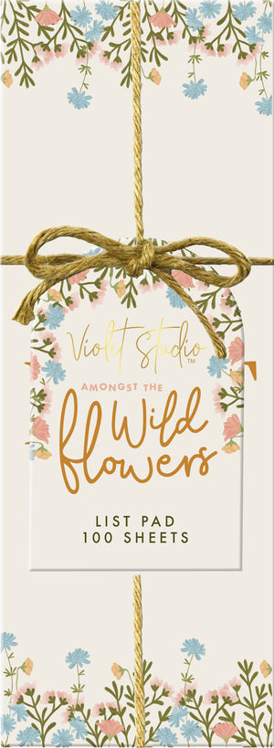 Violet Studio - List Pad - Amongst The Wildflowers