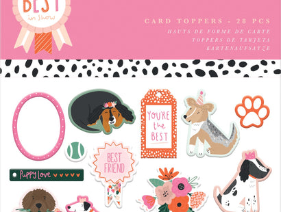 Best In Show Assorted Card Toppers - Violet Studios