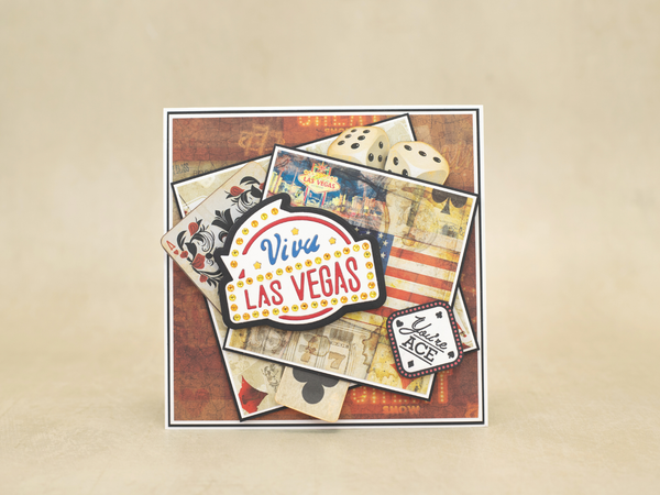 Vintage Vegas Metal Die - Viva Las Vegas 