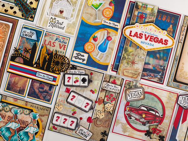 Vintage Vegas Paper & Card Collection