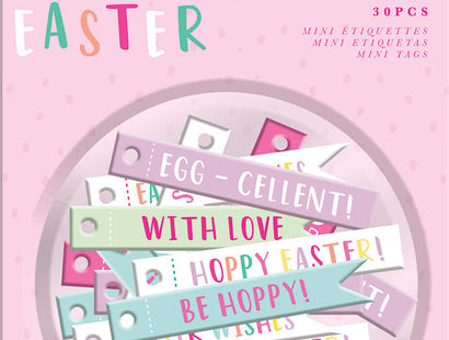 Violet Studio - Mini Tags - Hoppy Easter - 30pcs