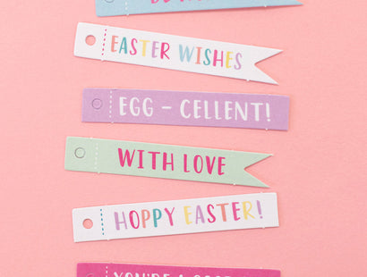 Violet Studio - Mini Tags - Hoppy Easter - 30pcs