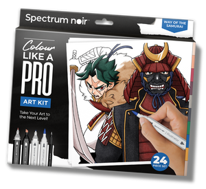 Way of the Samurai Pro Fan Art Colouring Kit - Spectrum Noir