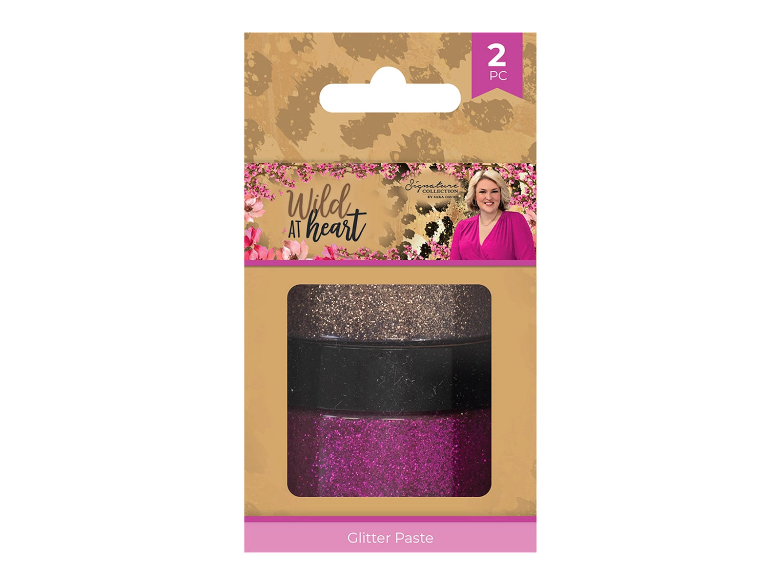 Sara Signature Wild at Heart Glitter Paste 2 Piece