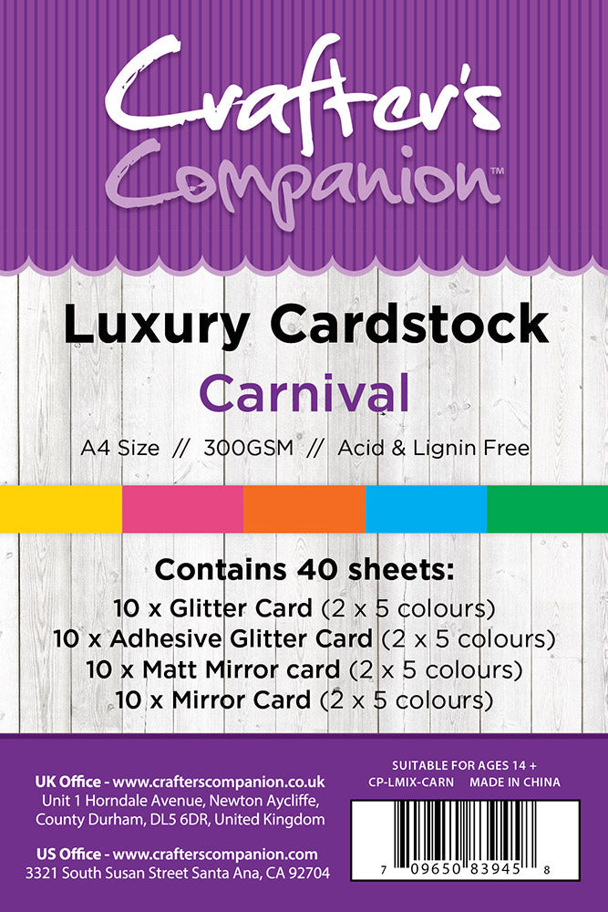 Centura Pearl Luxury Card Collection - Purple, Carnival and Precious Metals