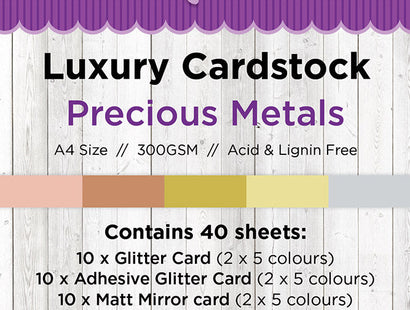 Centura Pearl Luxury Card Collection - Purple, Carnival and Precious Metals