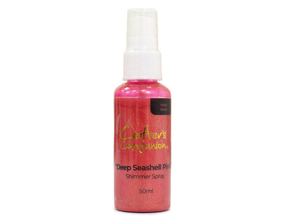 Crafter's Companion Shimmer Spray - Deep Seashell Pink