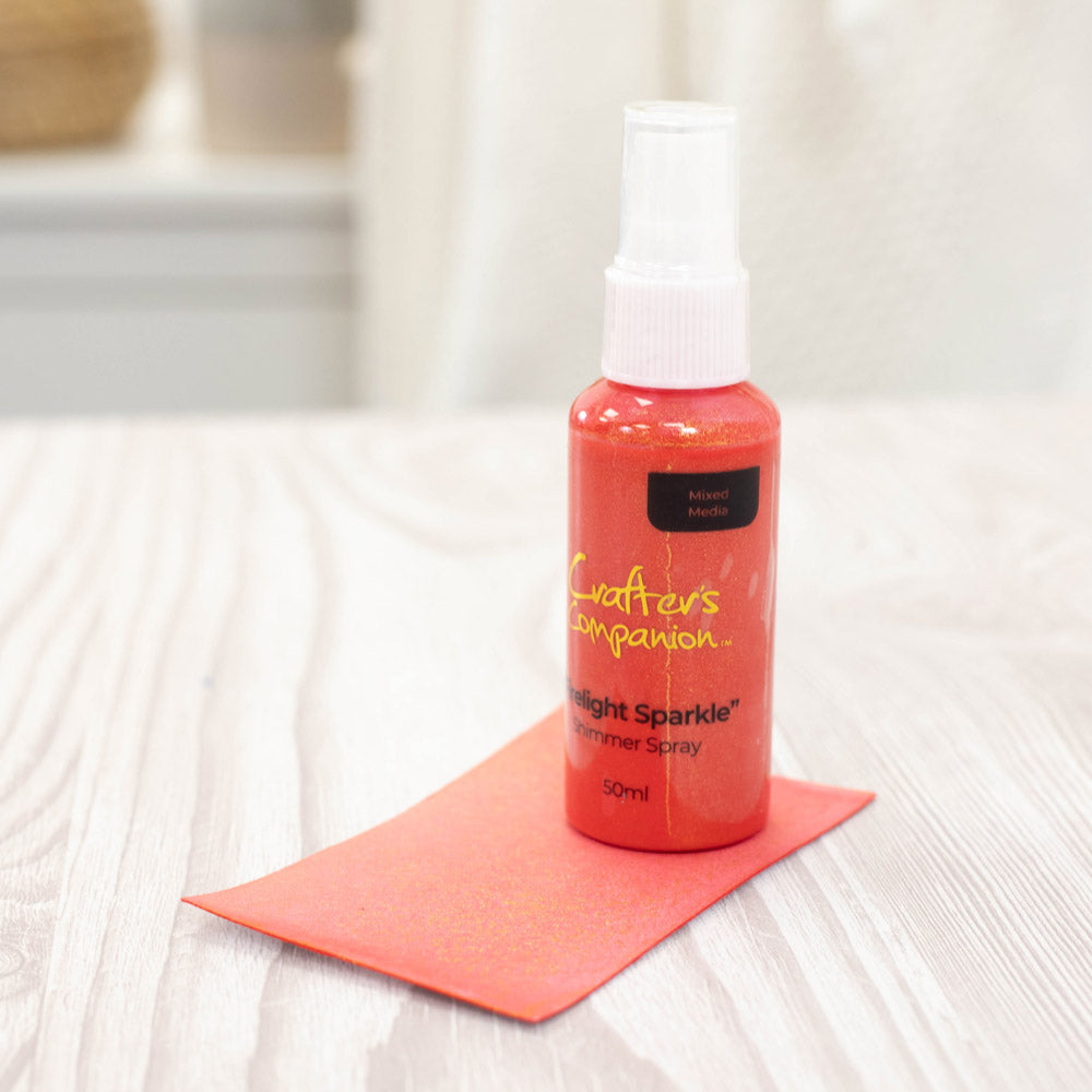 Crafter's Companion Shimmer Spray - Firelight Sparkle