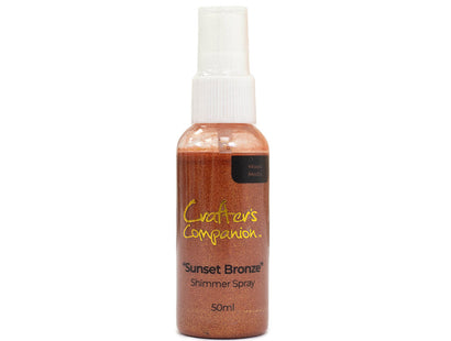 Crafter's Companion Shimmer Spray - Sunset Bronze