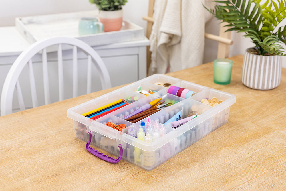 Crafter's Companion Stash N Stack Storage Box with FREE Tape Pen