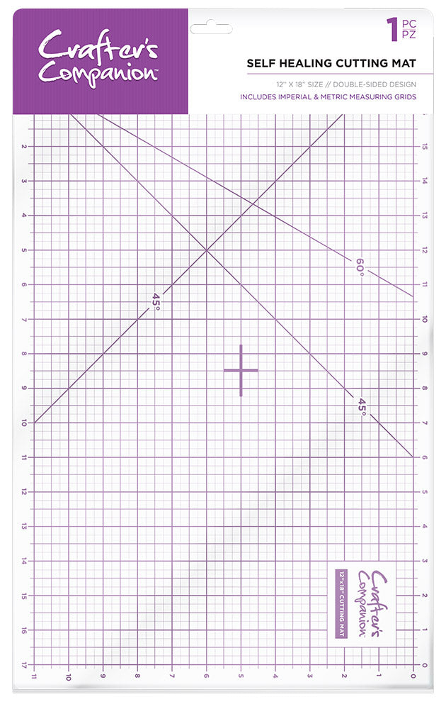 Crafter's Companion Cutting Mat, Ruler and Craft Knife