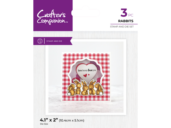 Crafter's Companion Character Embellishment Animal Stamp & Die SHOWSTOPPER