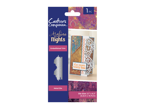 Arabian Nights Metal Die - Embellished Trim