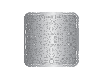 Arabian Nights Metal Dies 2 Piece - Ornamented Tile