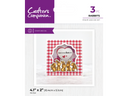 Crafter's Companion Character Embellishement Animal Stamp & Die Collection