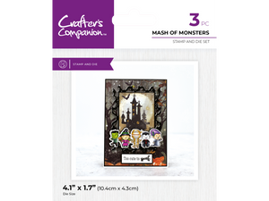 Crafter's Companion Character Embellishement Halloween Stamp & Die Collection