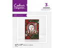 Crafter's Companion Character Embellishement Christmas Stamp & Die Collection