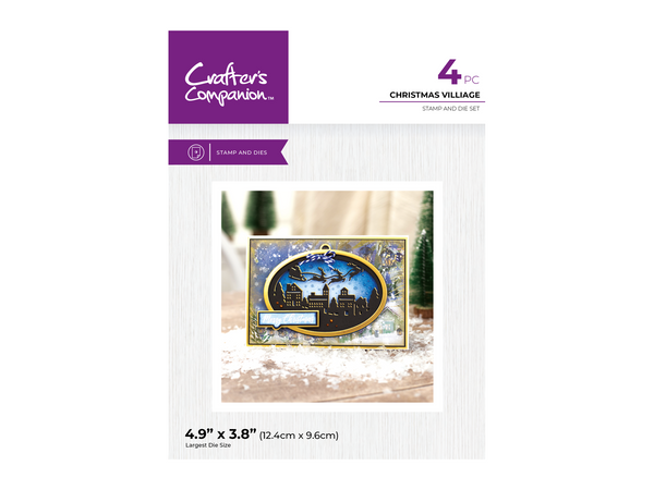 Crafter's Companion Christmas Scene Stamp & Dies Collection