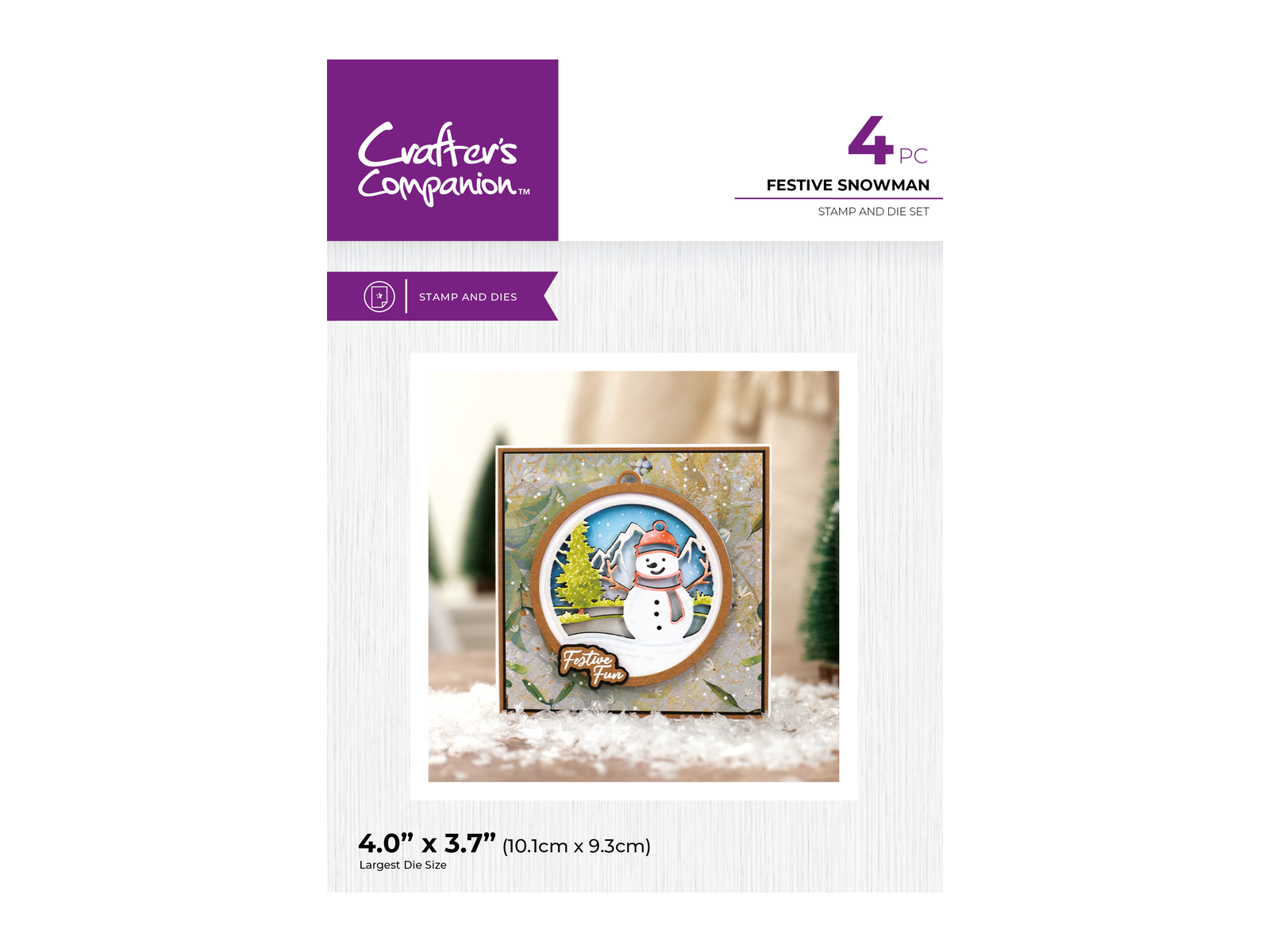 Crafter's Companion Christmas Scene Stamp & Dies Collection