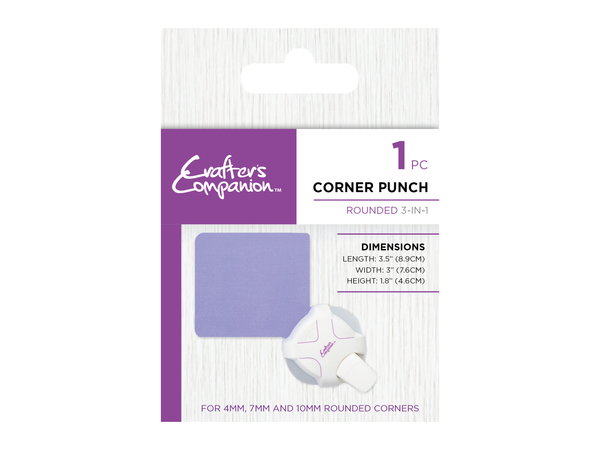 Crafter's Companion 7 Piece Corner Punch Collection