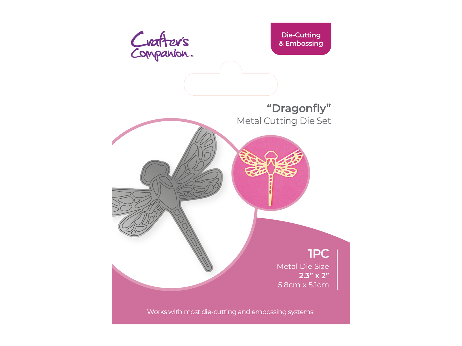 Crafters Companion - Die Cutting & Embossing - Dragonfly