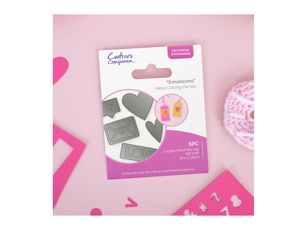 Crafters Companion - Die Cutting & Embossing - Emoticons