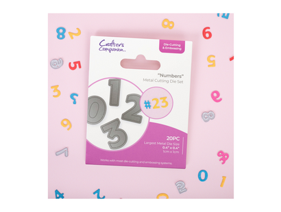 Crafters Companion - Die Cutting & Embossing - Numbers