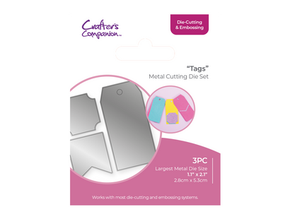 Crafters Companion - Die Cutting & Embossing - Tags