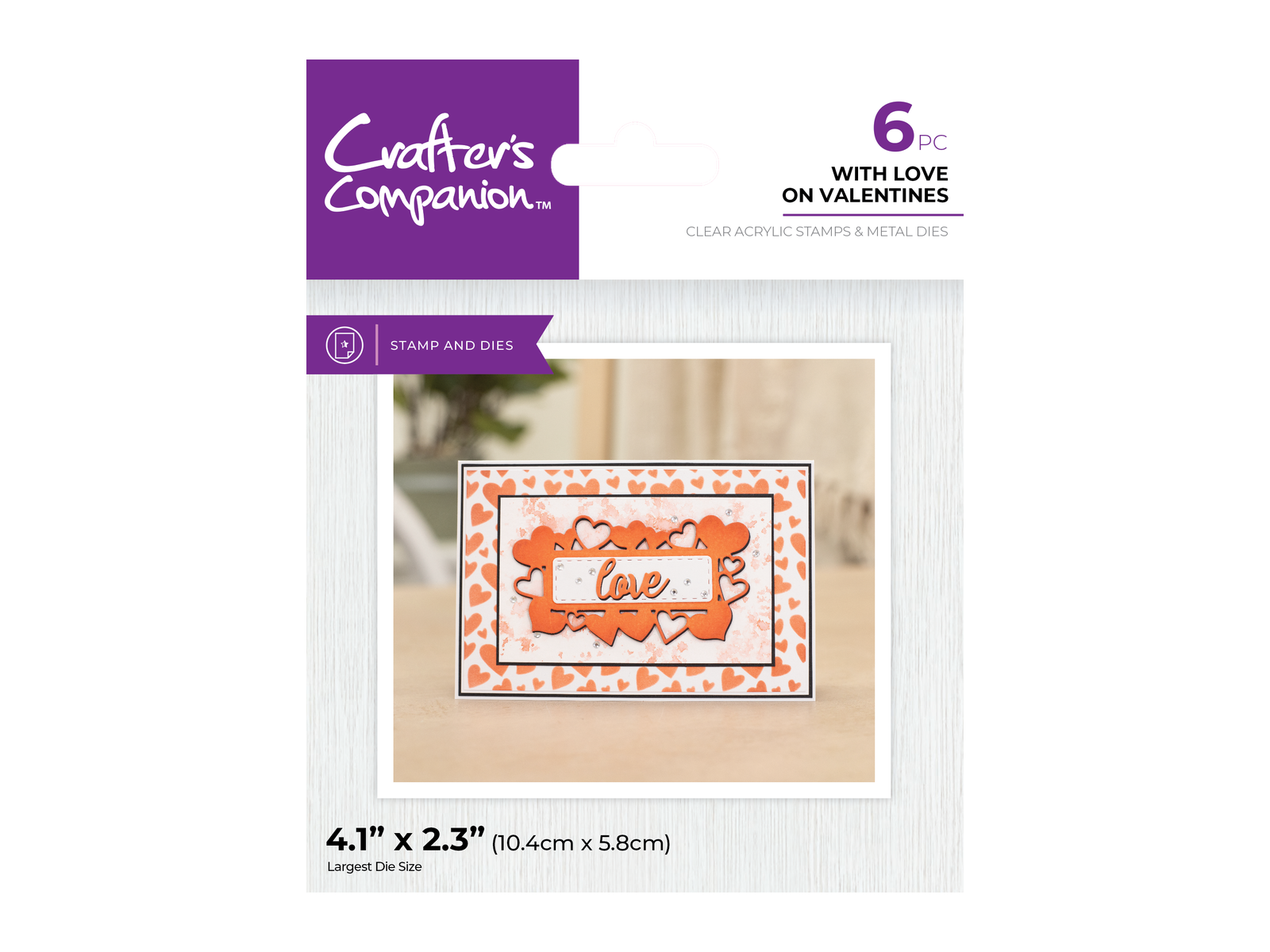 Crafter's Companion Everyday Sentiment Frame Stamp & Dies Collection